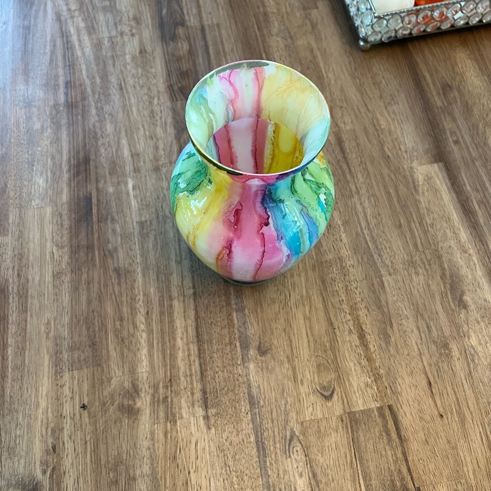 Multicolor vase - Picture 3 of 6